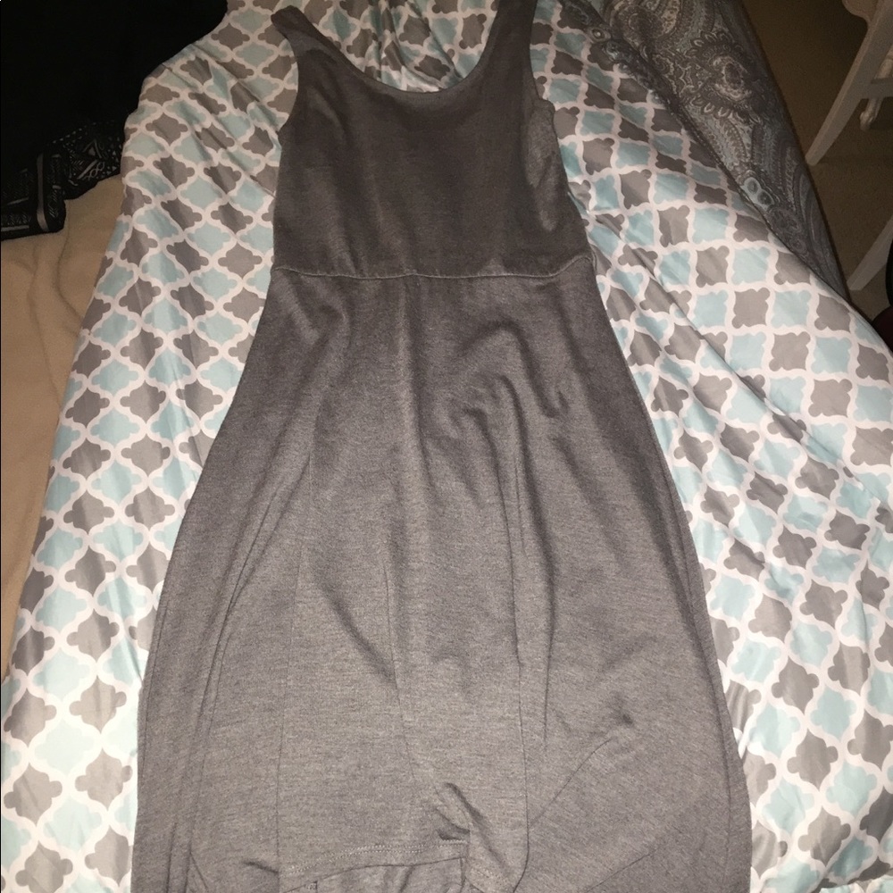 Gray dress